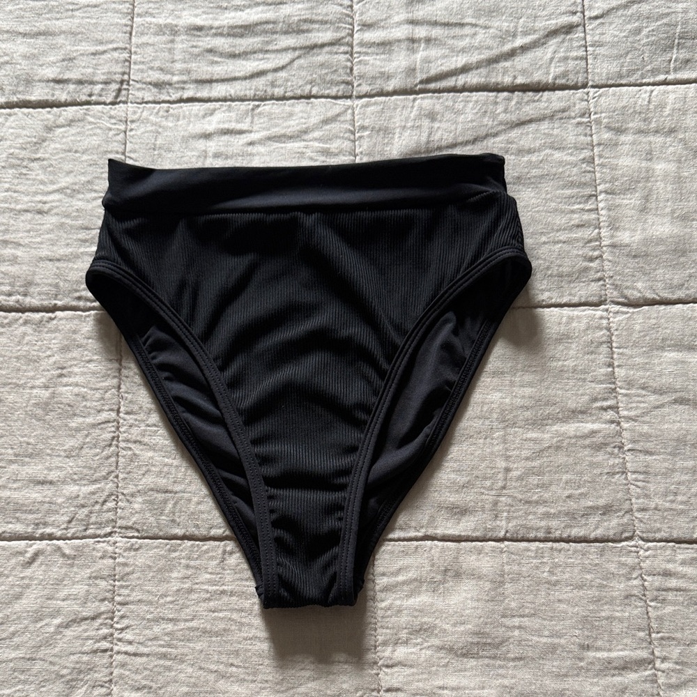 Lspace high waisted ribbed bikini bottom